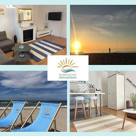 Apartamenty Blisko Plazy Podczele 코워브제크 외부 사진