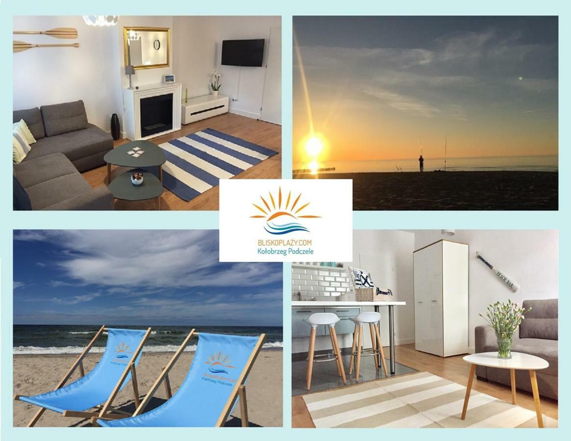 Apartamenty Blisko Plazy Podczele 코워브제크 외부 사진